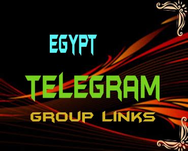 However, to find groups, that&39;s a different story (the previous story is for users only). . Egypt telegram group links